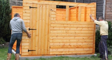 Jak postavit husí chlév?